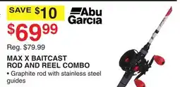 Dunham's Sports ABU GARCIA MAX X BAITCAST ROD AND REEL COMBO offer