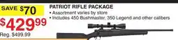 Dunham's Sports PATRIOT RIFLE PACKAGE offer