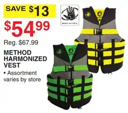 Dunham's Sports METHOD HARMONIZED VEST offer