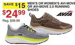 Dunham's Sports AVIA MEN'S OR WOMEN'S AVI-MOVE OR AVI-MOVE 2.0 RUNNING SHOES offer