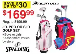 Dunham's Sports JR. PRO OR SJR GOLF SET offer