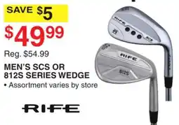 Dunham's Sports RIFE MEN'S SCS OR 812S SERIES WEDGE offer