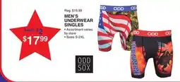 Dunham's Sports MEN'S UNDERWEAR SINGLES offer