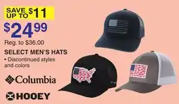 Dunham's Sports COLUMBIA SELECT MEN'S HATS offer