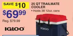 Dunham's Sports IGLOO 25 QT TRAILMATE COOLER offer