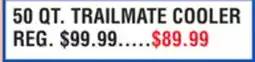 Dunham's Sports 50 QT. TRAILMATE COOLER offer