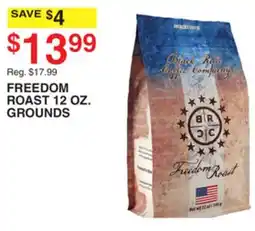 Dunham's Sports FREEDOM ROAST 12 OZ. GROUNDS offer