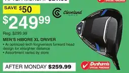 Dunham's Sports MEN'S HIBORE XL DRIVER offer