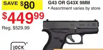 Dunham's Sports G43 OR G43X 9MM offer