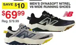 Dunham's Sports NEW BALANCE MEN'S DYNASOFT NITREL V6 WIDE RUNNING SHOES offer