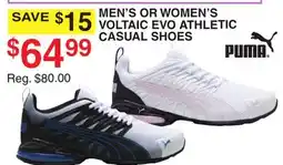 Dunham's Sports PUMA MEN'S OR WOMEN'S VOLTAIC EVO ATHLETIC CASUAL SHOES offer