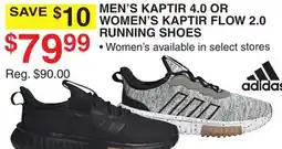 Dunham's Sports MEN'S KAPTIR 4.0 OR WOMEN'S KAPTIR FLOW 2.0 RUNNING SHOES offer
