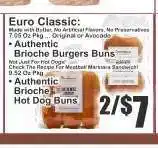 Key Food Euro Classic offer