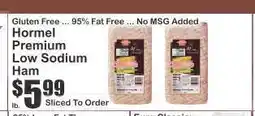 Key Food Hormel Premium Low Sodium Ham offer