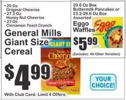 Key Food Eggo Waffles offer