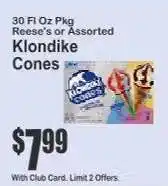 Key Food Klondike Cones offer