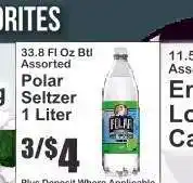 Key Food Polar Seltzer offer