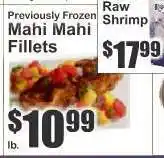 Key Food Mahi Mahi Fillets offer