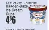 Key Food Häagen-Dazs Ice Cream Cups offer