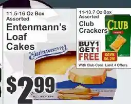 Key Food Entenmann's Loaf Cakes offer