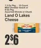 Key Food Land O'Lakes Cheese offer