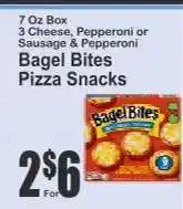 Key Food Bagel Bites Pizza Snacks offer