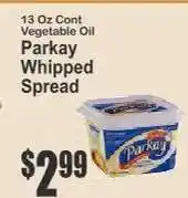 Key Food Parkay Whipped Spread offer