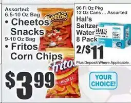 Key Food Fritos Corn Chips offer