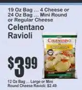 Key Food Celentano Ravioli offer