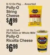 Key Food Polly-O Ricotta Cheese offer