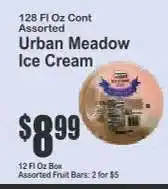 Key Food Urban Meadow Ice Cream offer