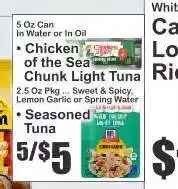 Key Food Chicken Of The Sea Chunk Light Tuna offer