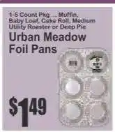 Key Food Urban Meadow Foil Pans offer