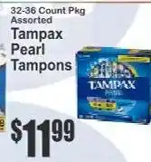 Key Food Tampax Pearl Tampons offer