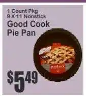 Key Food Good Cook Pie Pan offer