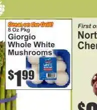 Key Food Giorgio Whole White Mushrooms offer