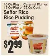 Key Food Señor Rico Rice Pudding offer
