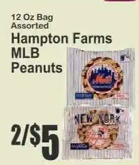 Key Food Hampton Farms MLB Peanuts offer