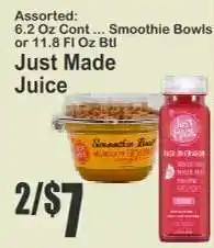Key Food Just Made Juice offer