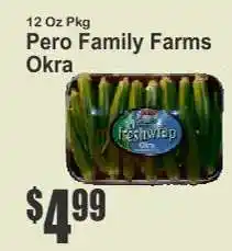 Key Food Pero Family Farms Okra offer