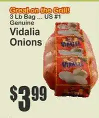 Key Food Vidalia Onions offer
