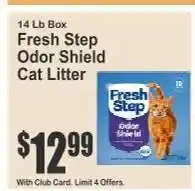 Key Food Fresh Step Odor Shield Cat Litter offer