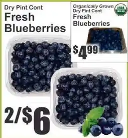 Key Food Fresh Blueberries offer
