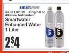Key Food Smartwater Enhanced Water offer