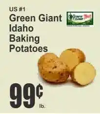 Key Food Green Giant Idaho Baking Potatoes offer