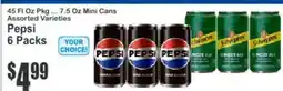 Key Food Pepsi 6 Packs offer