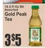 Key Food Gold Peak Tea offer