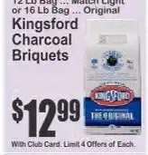 Key Food Kingsford Charcoal Briquets offer