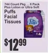 Key Food Puffs Facial Tissues offer