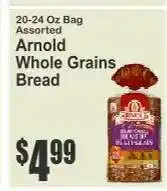 Key Food Arnold Whole Grains Bread offer